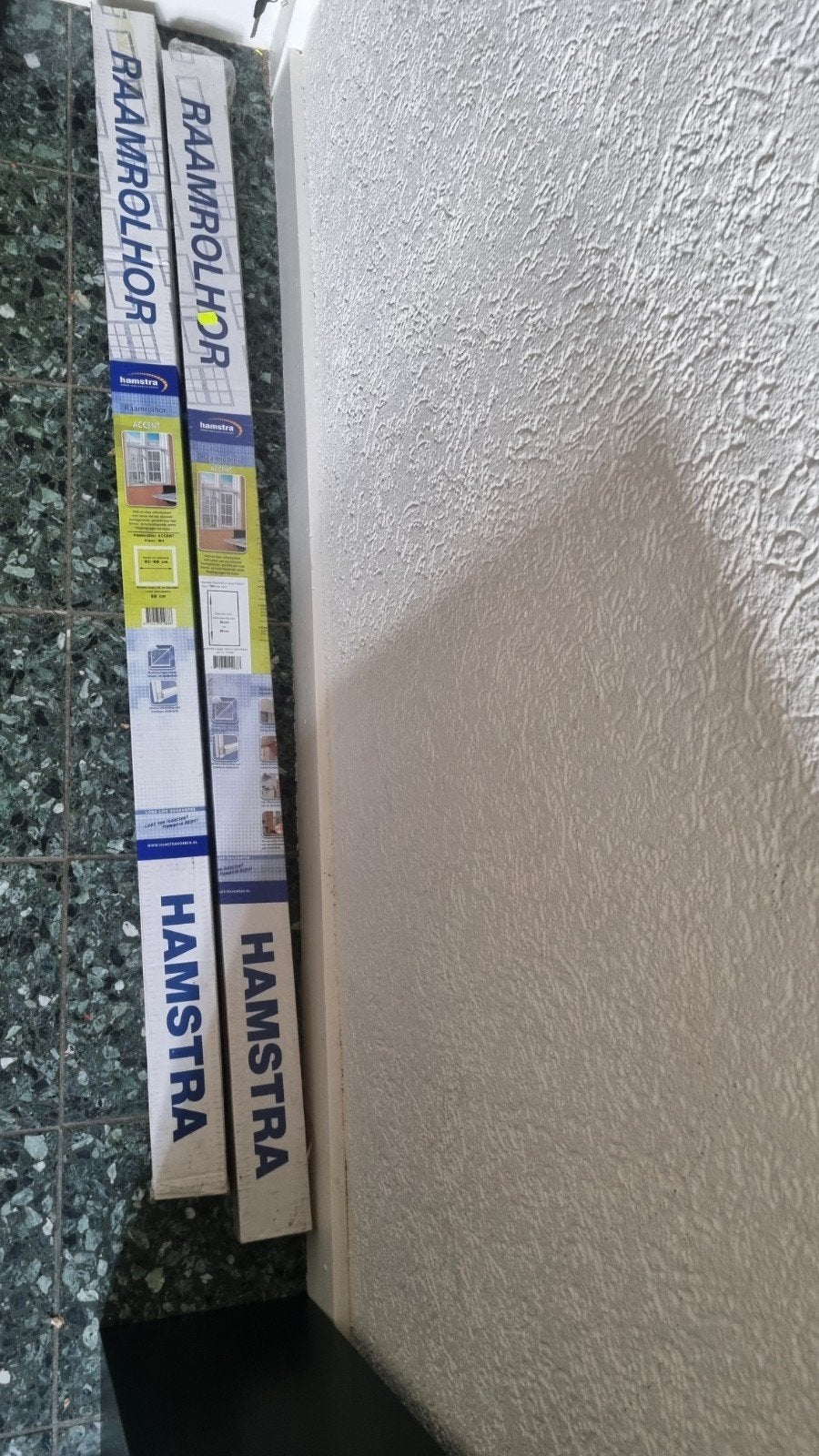 Raamrolhor – wit – hor voor raamopening 82–86 cm, Kunststof, Overige typen, Minder dan 200 cm, Nieuw