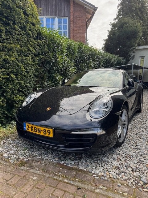 Porsche 911 3.4 Carrera 4 Coupe AUT 2013 Zwart, Automaat, Beige, 4 stoelen, Zwart