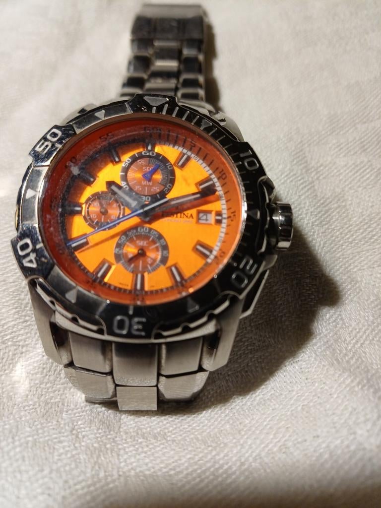 Festina Chrono, Overige merken, Staal, Staal, Polshorloge