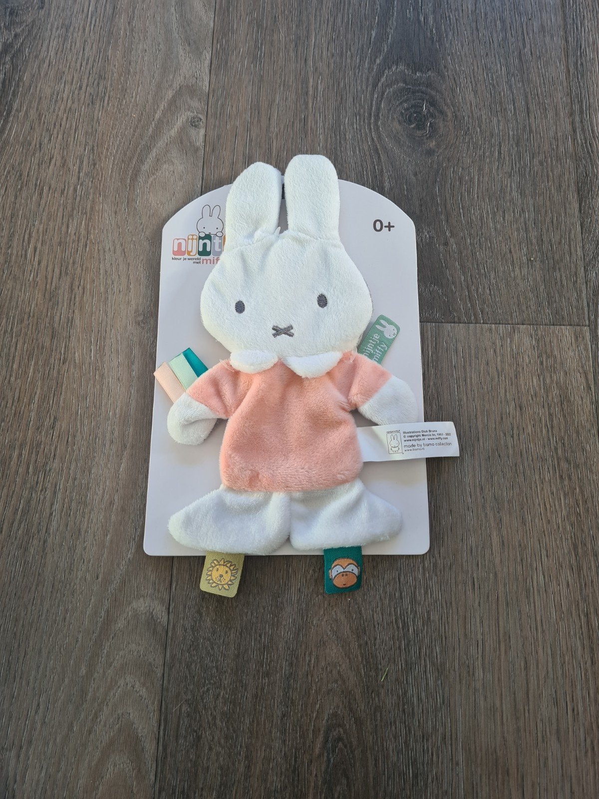 Nieuw Roze  Nijntje knuffeldoekje/rammelaar nieuw, Kinderen en Baby's, Ophalen of Verzenden, Nieuw, Rammelaar