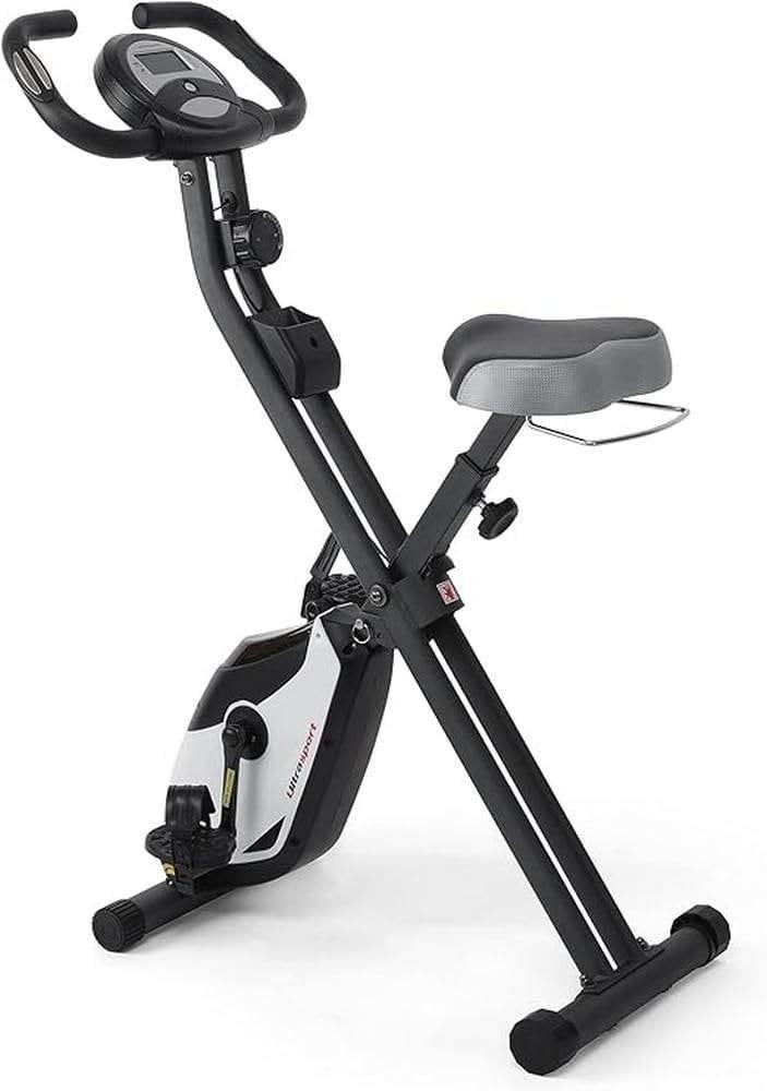 Exercise bike + vloerbeschermingsmat, Ophalen, Overige materialen, Gebruikt, Benen