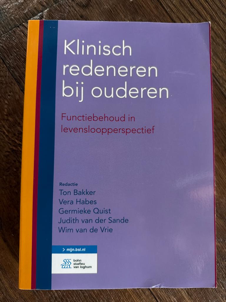 Klinisch redeneren bij ouderen - Functiebehoud, Boeken, Ophalen of Verzenden, Gamma, Zo goed als nieuw, HBO