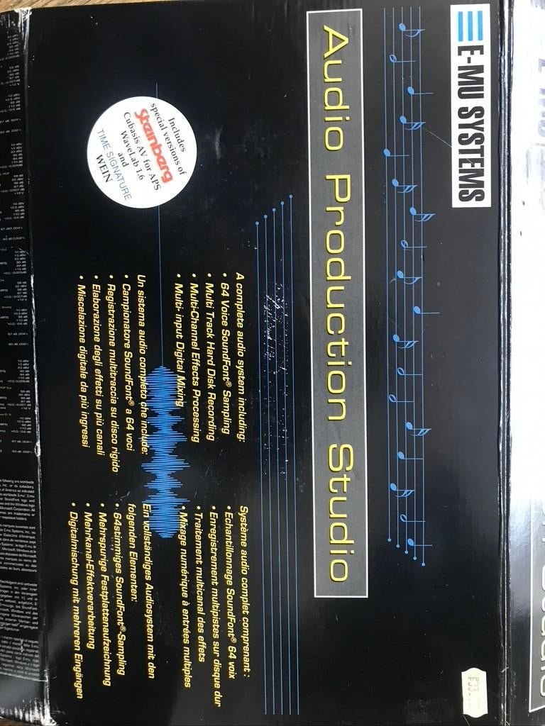 Emu Audio Production Studio Synthesizer/Sampler!, Ophalen of Verzenden, Gebruikt