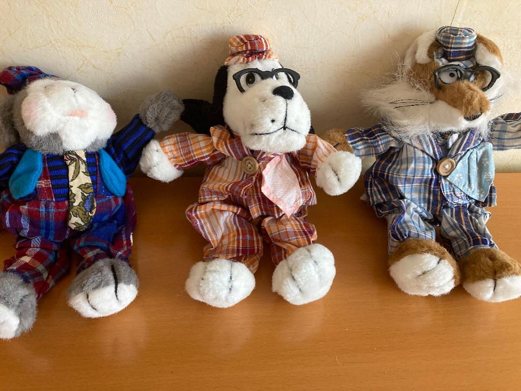 3 tal Knuffels in pyjama, Ophalen, Overige karakters, Overige typen, Nieuw