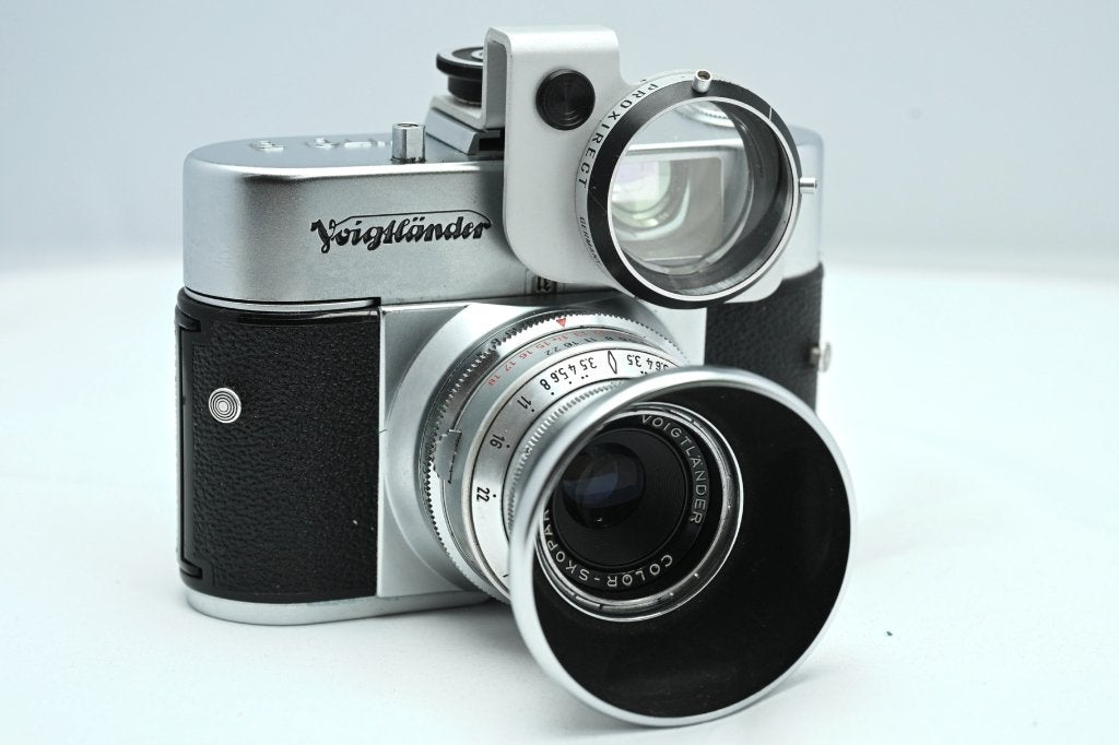 Voigtländer Vito B Compact Camera met Color-Skopar 3.5/50, Ophalen of Verzenden, Zo goed als nieuw, Compact, Overige Merken