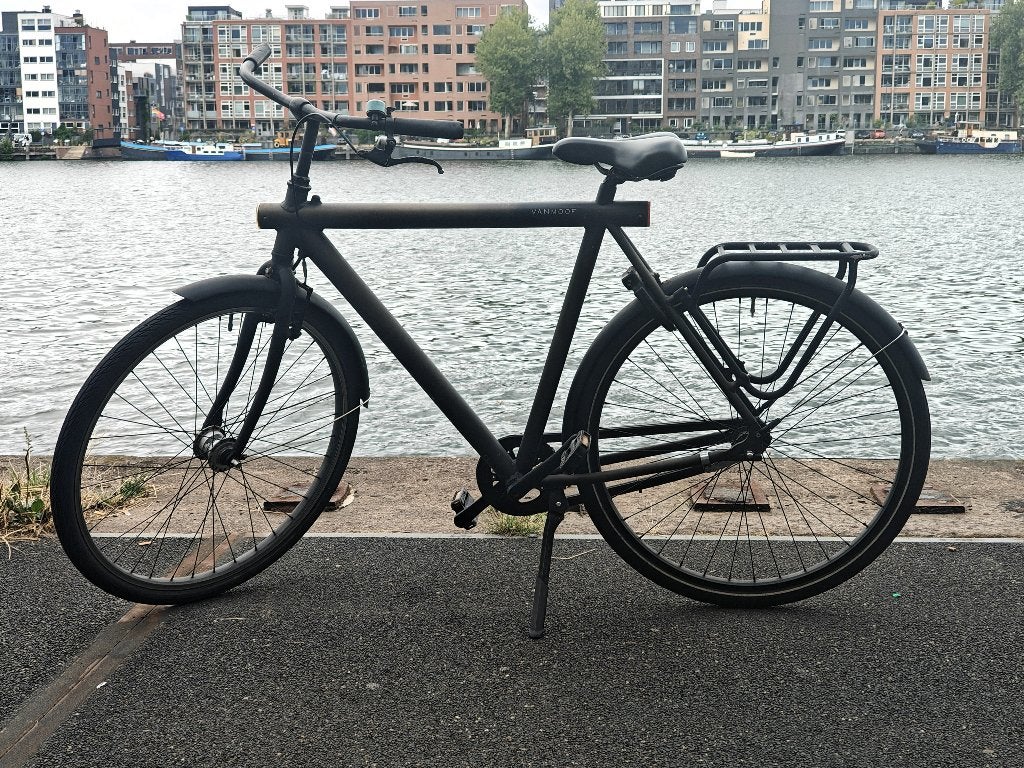 VanMoof herenfiets - Gebruikt met nieuwe onderdelen, Fietsen en Brommers, Fietsen | Heren | Herenfietsen, Terugtraprem, Gebruikt