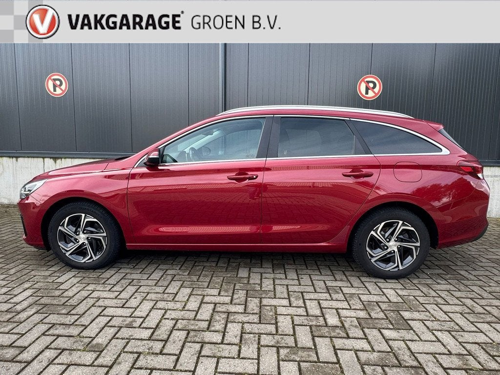 Hyundai I30 Wagon 1.0 T-GDi MHEV Comfort Smart / Aut / clima, Auto's, Hyundai, Gebruikt, 1246 kg, Leder en Stof, 3 cilinders