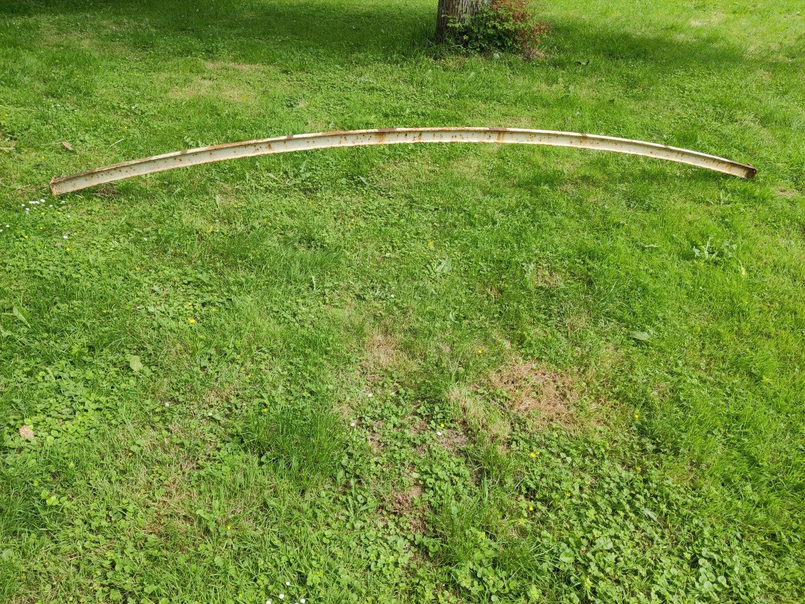 Gebogen stalen spanten, Doe-het-zelf en Verbouw, Metalen, Ophalen, Gebruikt, IJzer