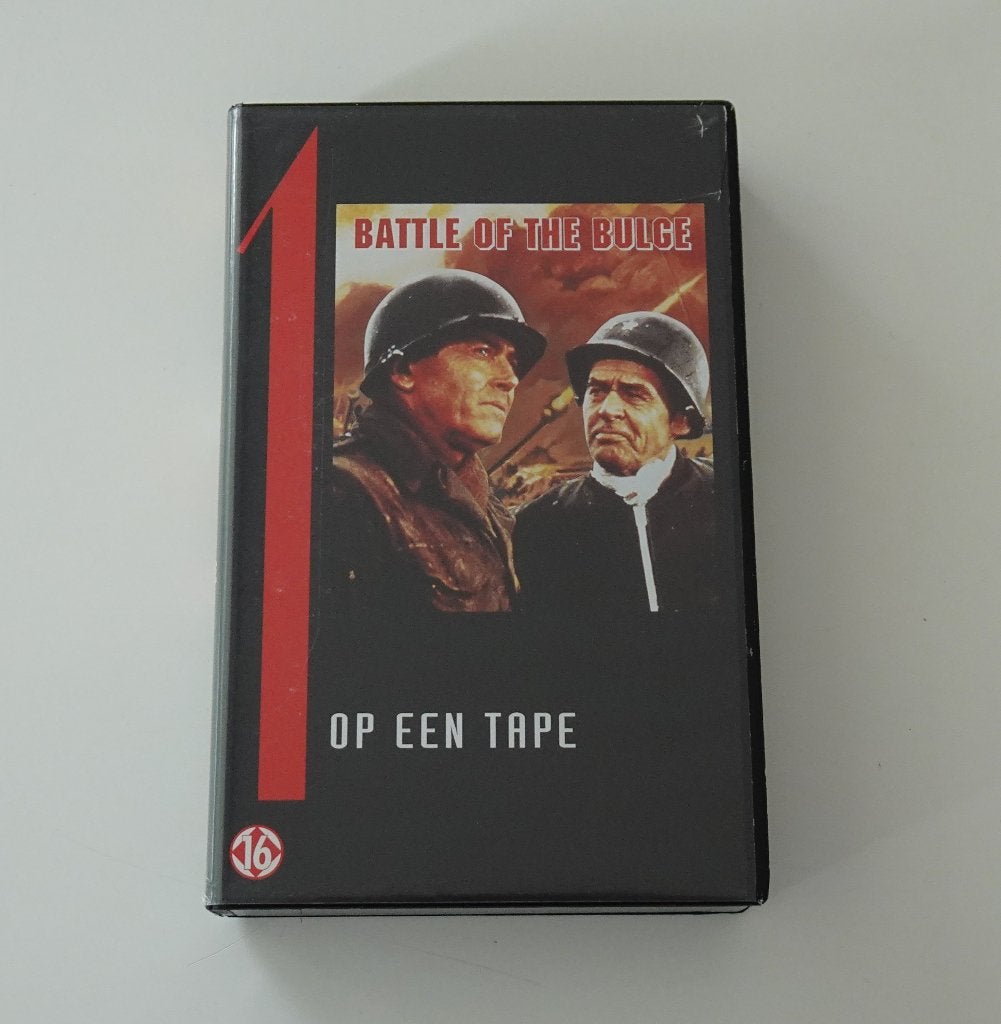 Battle Of The Bulge - Film op VHS uit 1965, Vanaf 16 jaar, Ophalen, Zo goed als nieuw, Actie en Avontuur