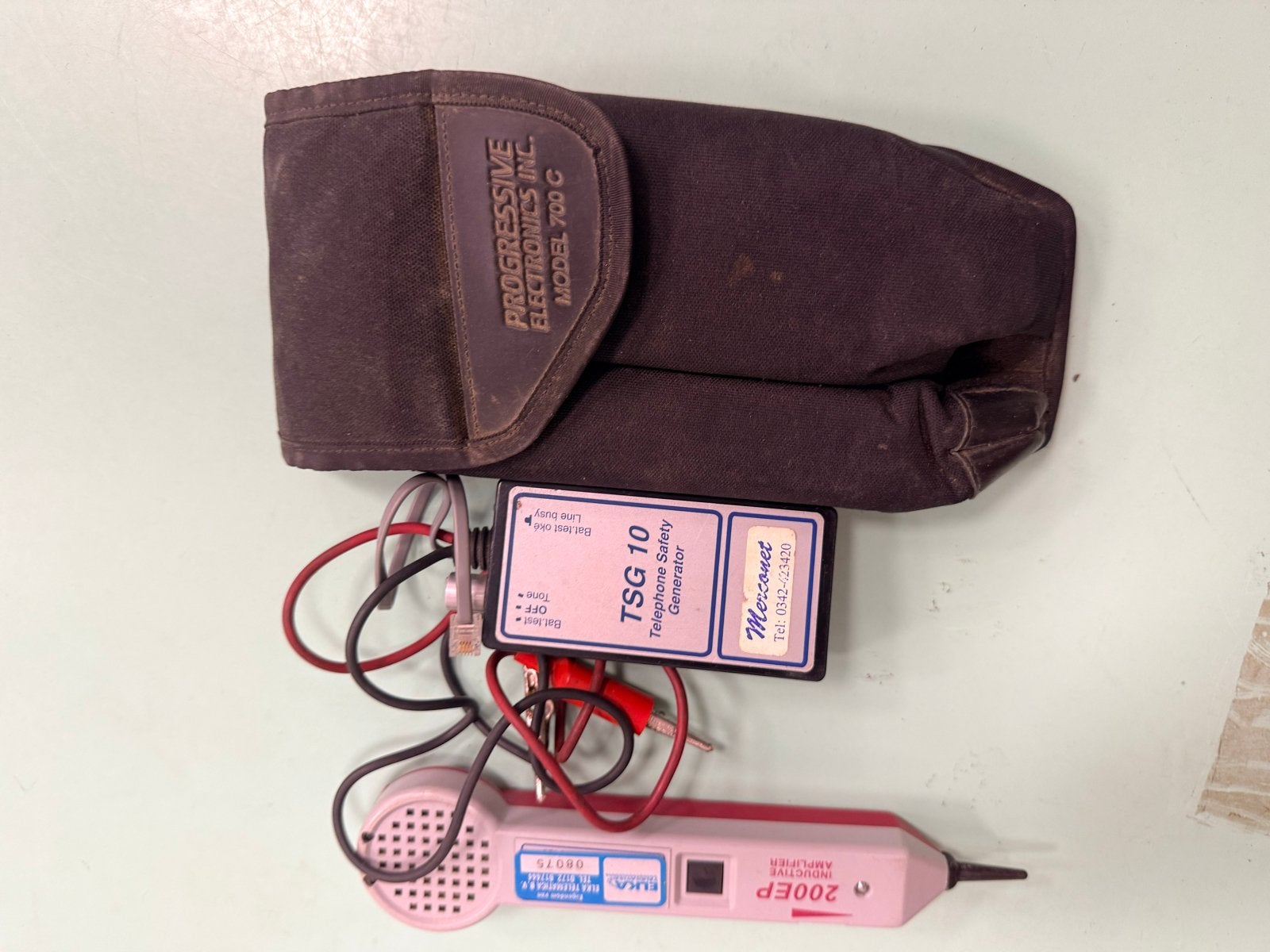 Kabelzoeker-set (Toner & Probe) - Telefoon & Netwerkkabels, Ophalen, Gebruikt