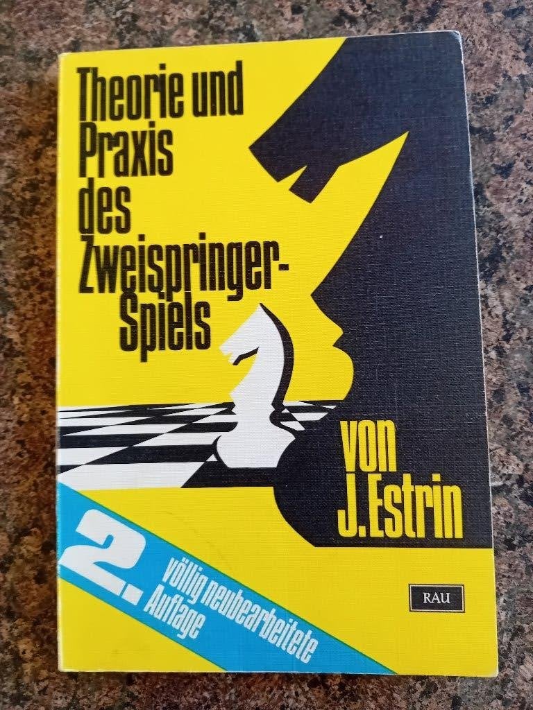 Schaakboek Theorie und Praxis des ZweispringerSpiels, Ophalen of Verzenden, Minder dan 500 stukjes, Gebruikt, Schaken