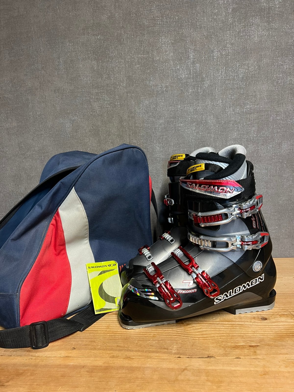 Salomon Mission 70 Skischoenen (Flex 70) Maat 30, Gebruikt, Schoenen, Skiën, Salomon