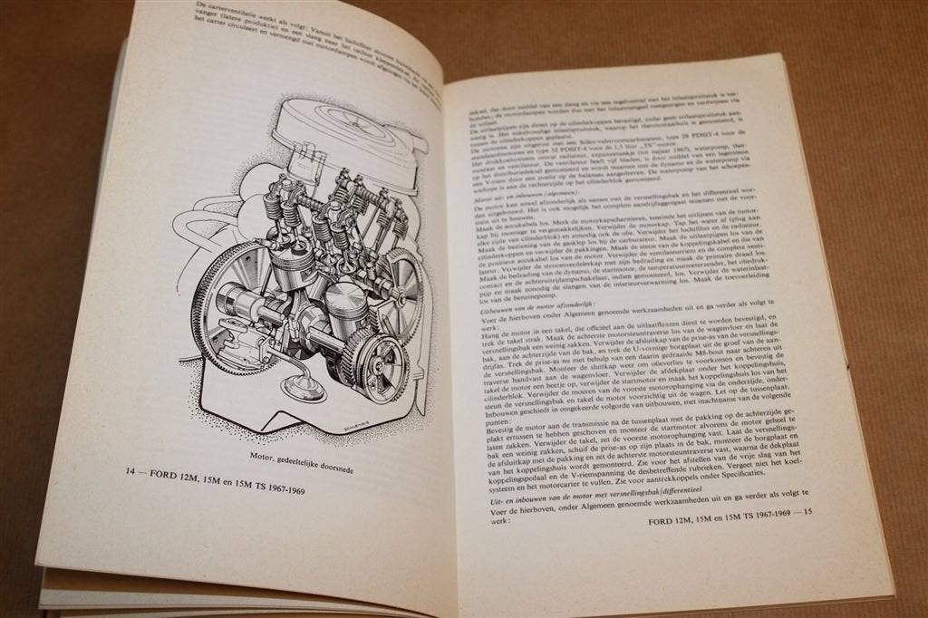 Vraagbaak Ford 12M en 15M — Autohandleiding 1967-1969, Ophalen of Verzenden