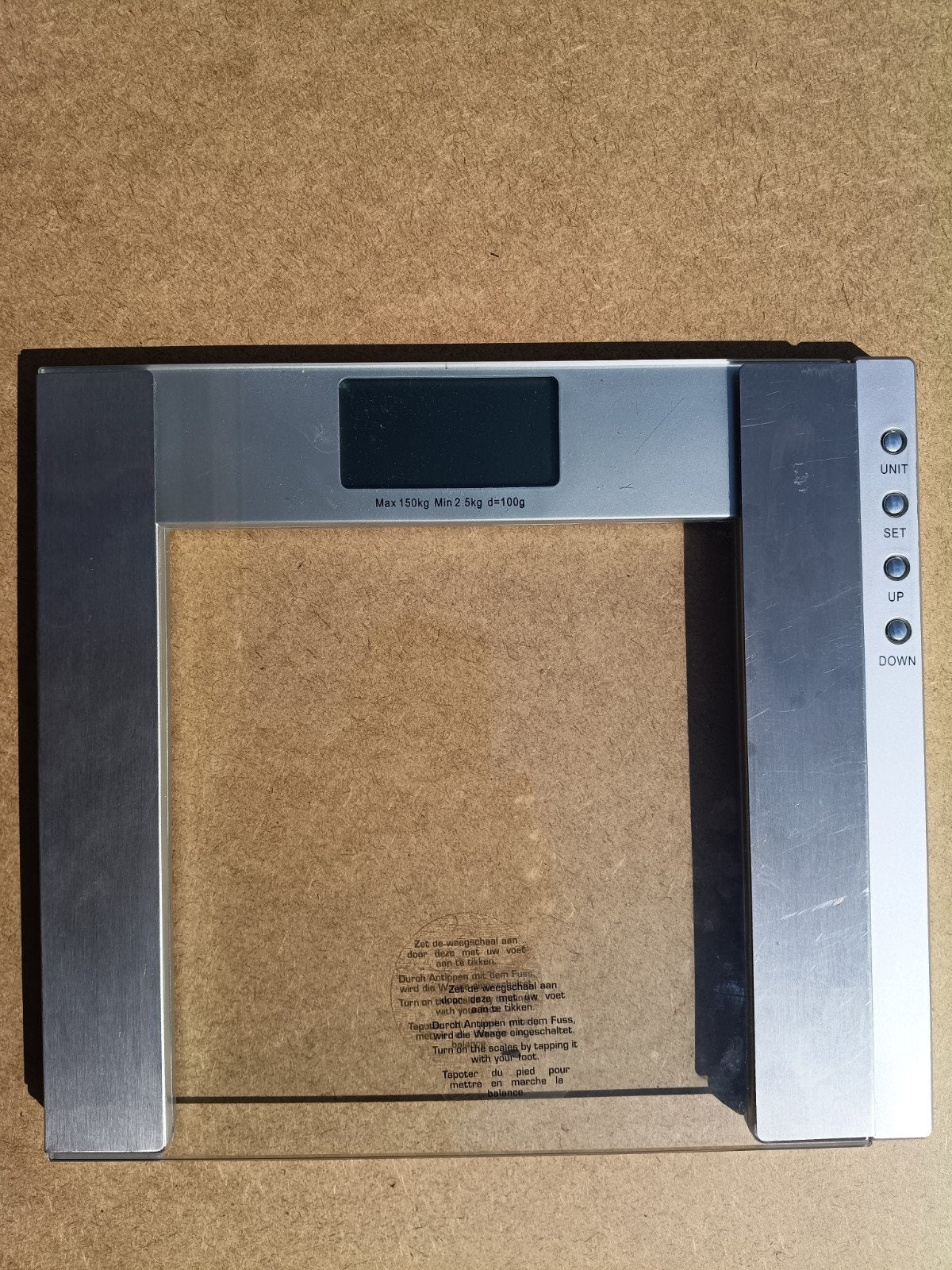 Digitale personenweegschaal, Witgoed en Apparatuur, Weegschalen, 1 tot 500 gram, 100 kg of meer, Ophalen of Verzenden, Personenweegschaal
