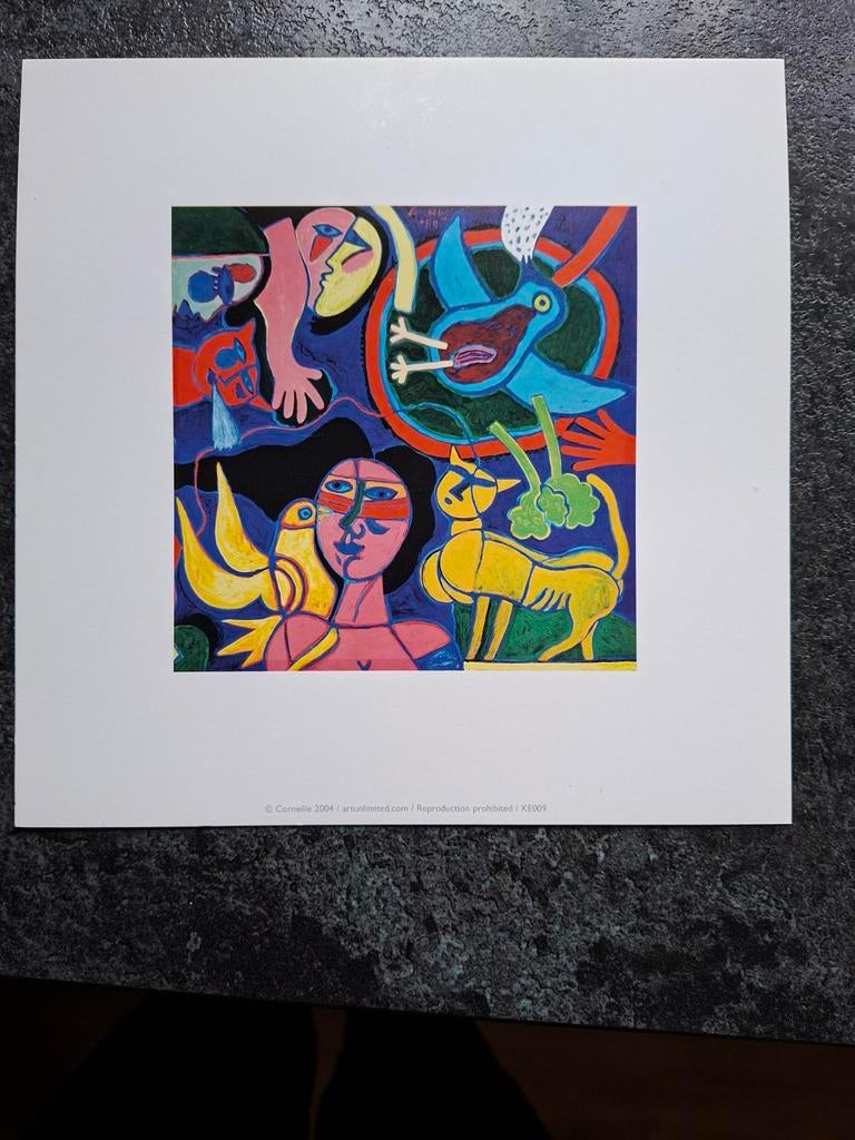 Corneille 2004, Antiek en Kunst, Kunst | Litho's en Zeefdrukken, Ophalen of Verzenden