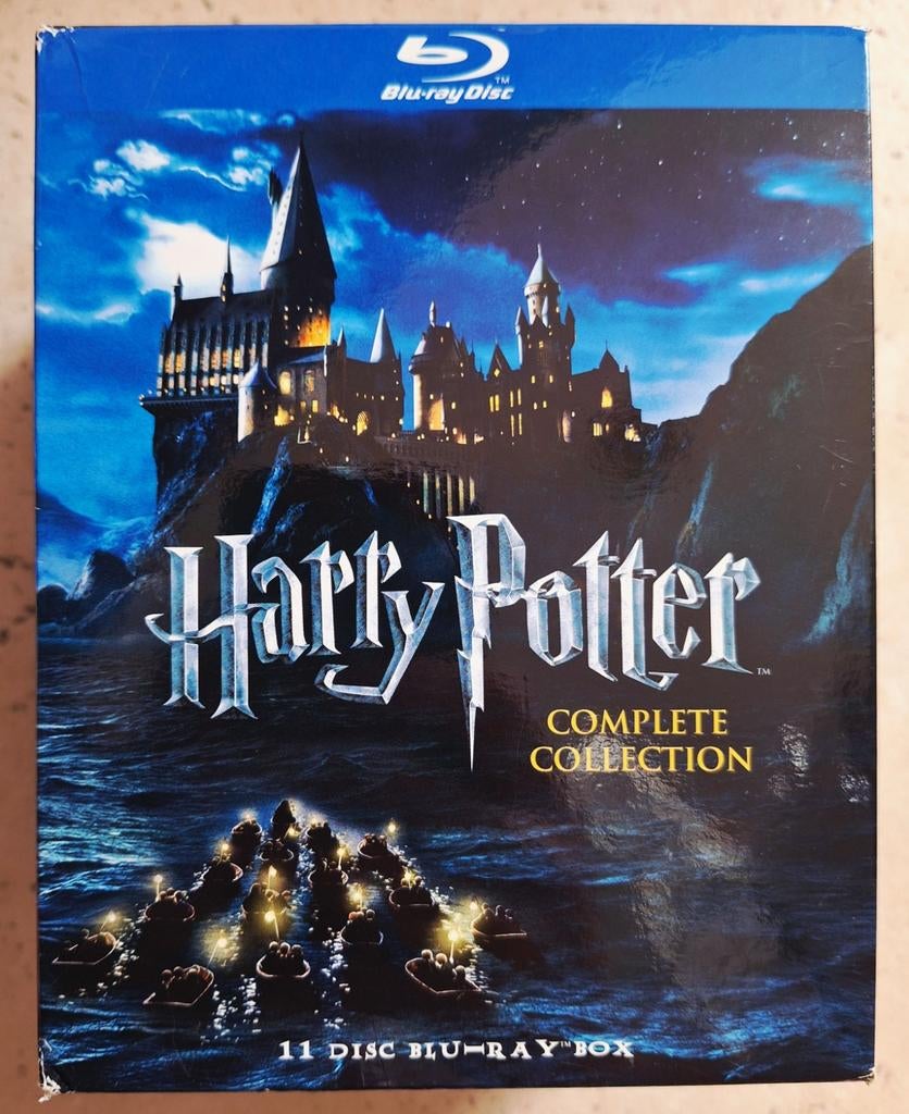 Harry Potter Complete Collection - 11 Disc Blu-ray Box, Cd's en Dvd's, Blu-ray, Ophalen of Verzenden, Zo goed als nieuw, Science Fiction en Fantasy