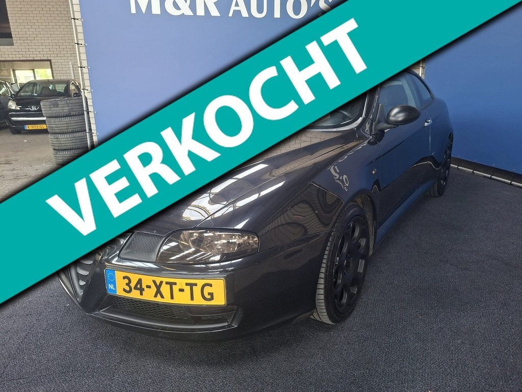 Alfa Romeo GT 2.0 JTS Distinctive Selespeed Automaat Nieuwe, Auto's, Alfa Romeo, Gebruikt, 1295 kg, 400 kg, Zwart