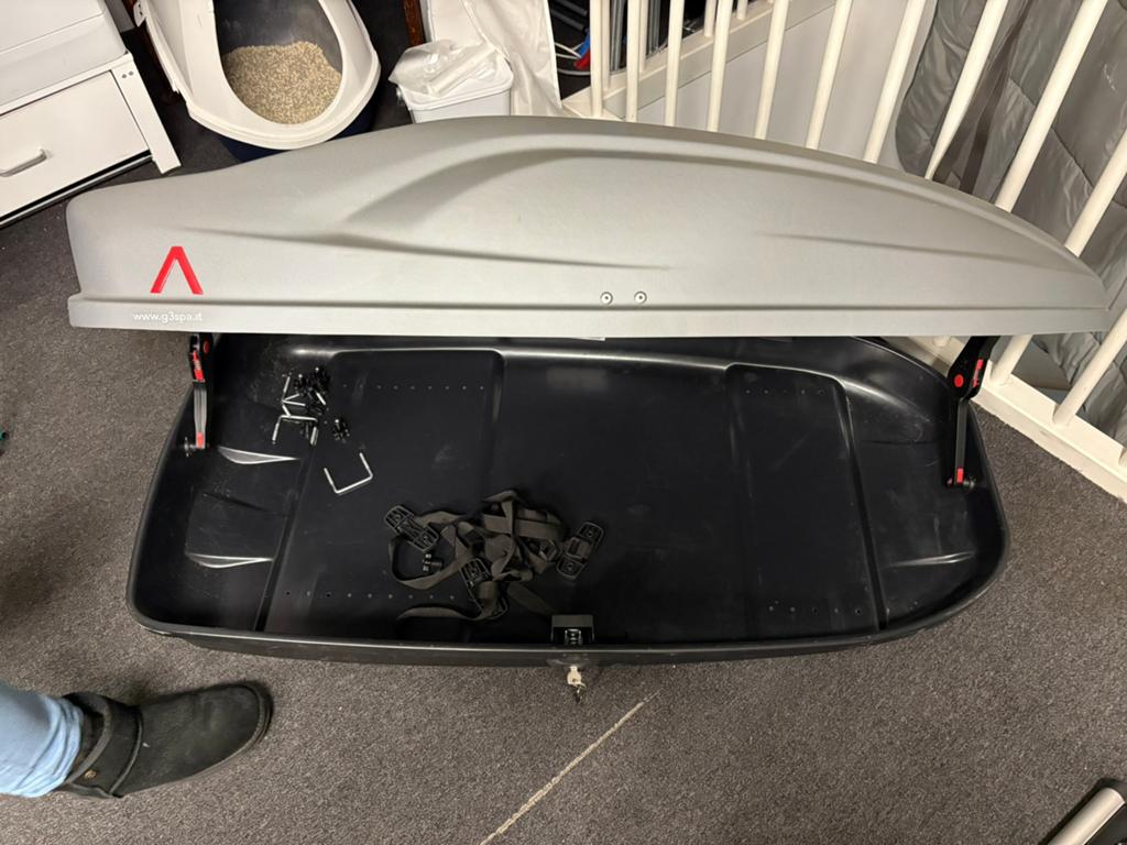 Dakkoffer 240 liter 50 kg, Ophalen, Zo goed als nieuw