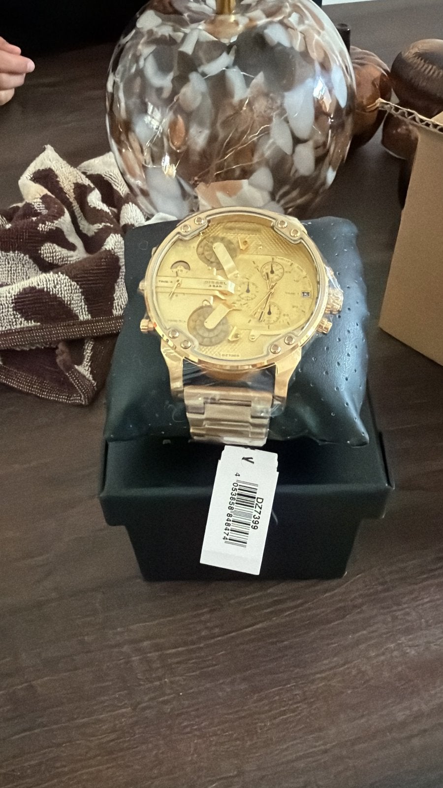 Diesel horloge, Ophalen of Verzenden, Zo goed als nieuw, Staal, Overige merken