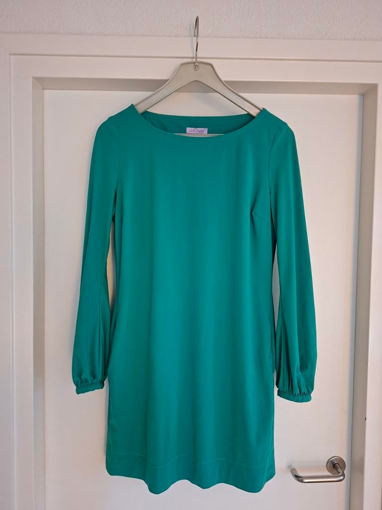 LaDress jurk, maat M, Ophalen of Verzenden, Zo goed als nieuw, Maat 38/40 (M), Knielengte