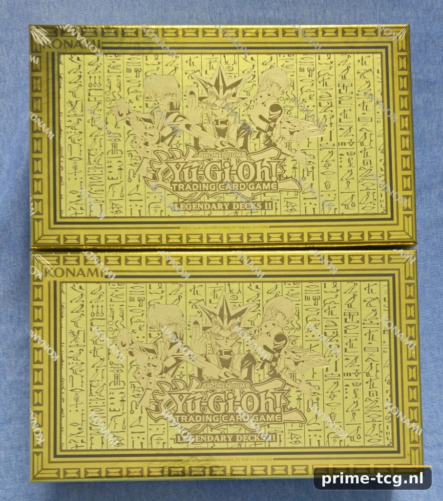 Yu-Gi-Oh! Legendary Decks II Box, Ophalen, Nieuw, Speeldeck, Foil