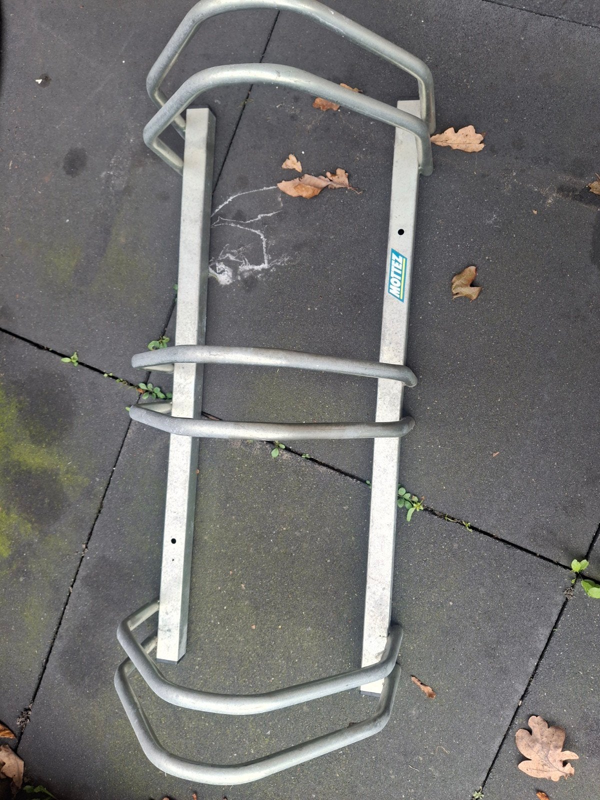 Mottez fietsenrek voor 3 fietsen, Ophalen, Gebruikt