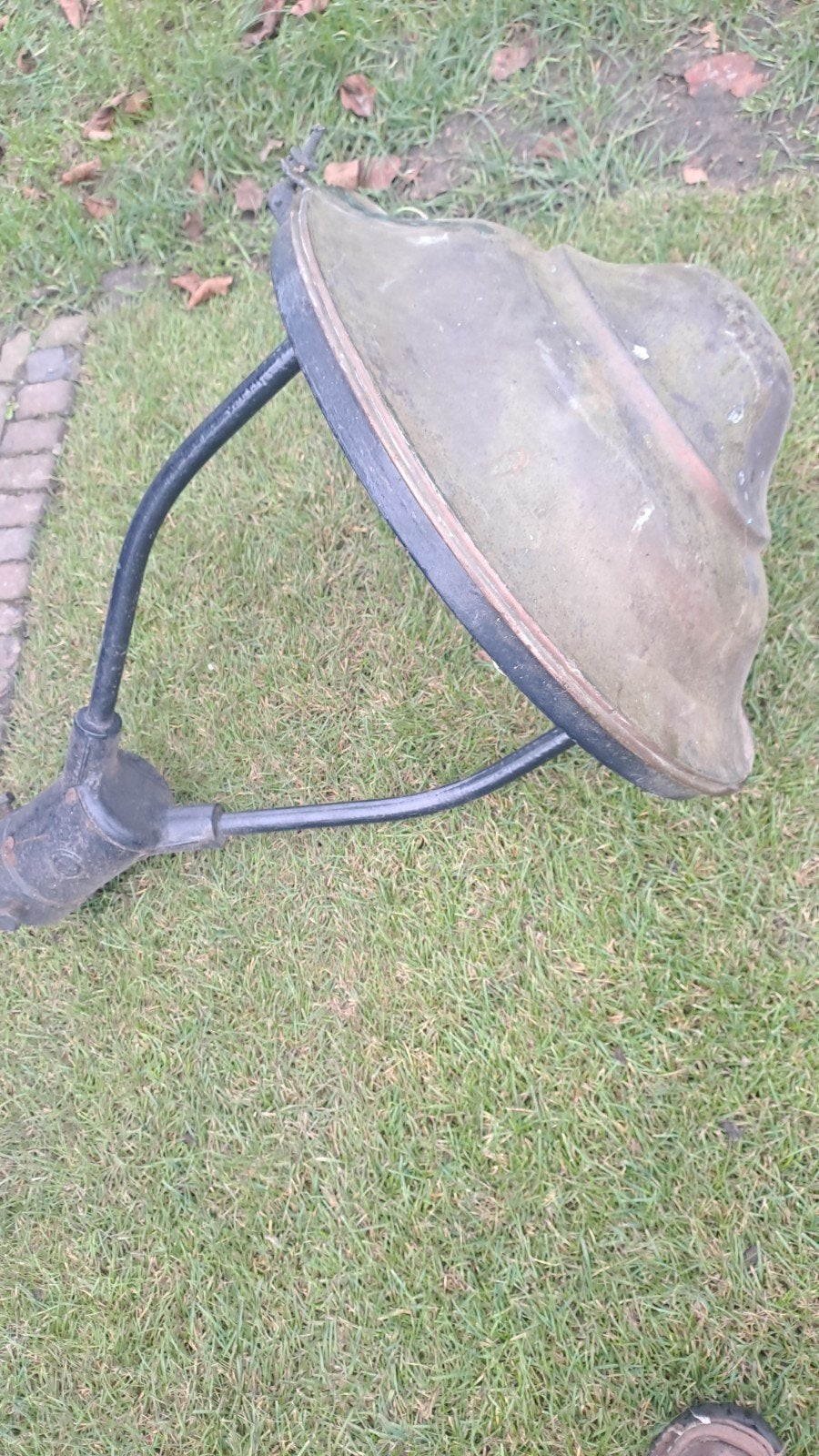 ouderwetse gaslamp., Ophalen, Gebruikt, Staande lamp, Netvoeding