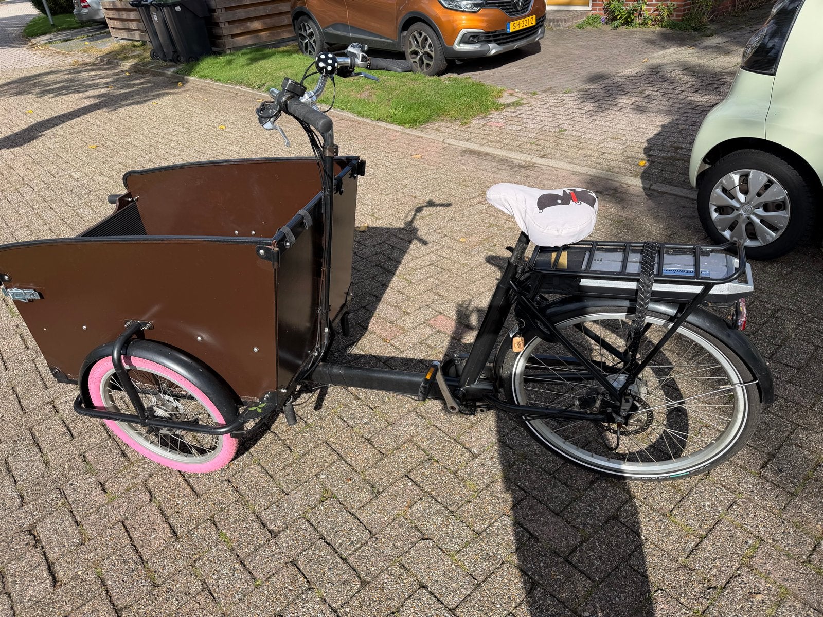 Babboo Bakfiets met werkende trapondersteuning, Overige merken, Gebruikt, Elektrisch, Ophalen of Verzenden
