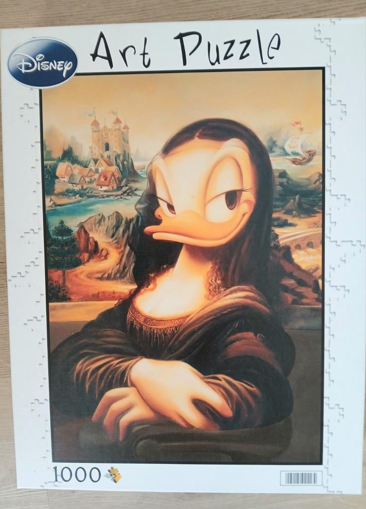Disney Monna Daisy, Ophalen of Verzenden, 500 t/m 1500 stukjes, Zo goed als nieuw, Legpuzzel