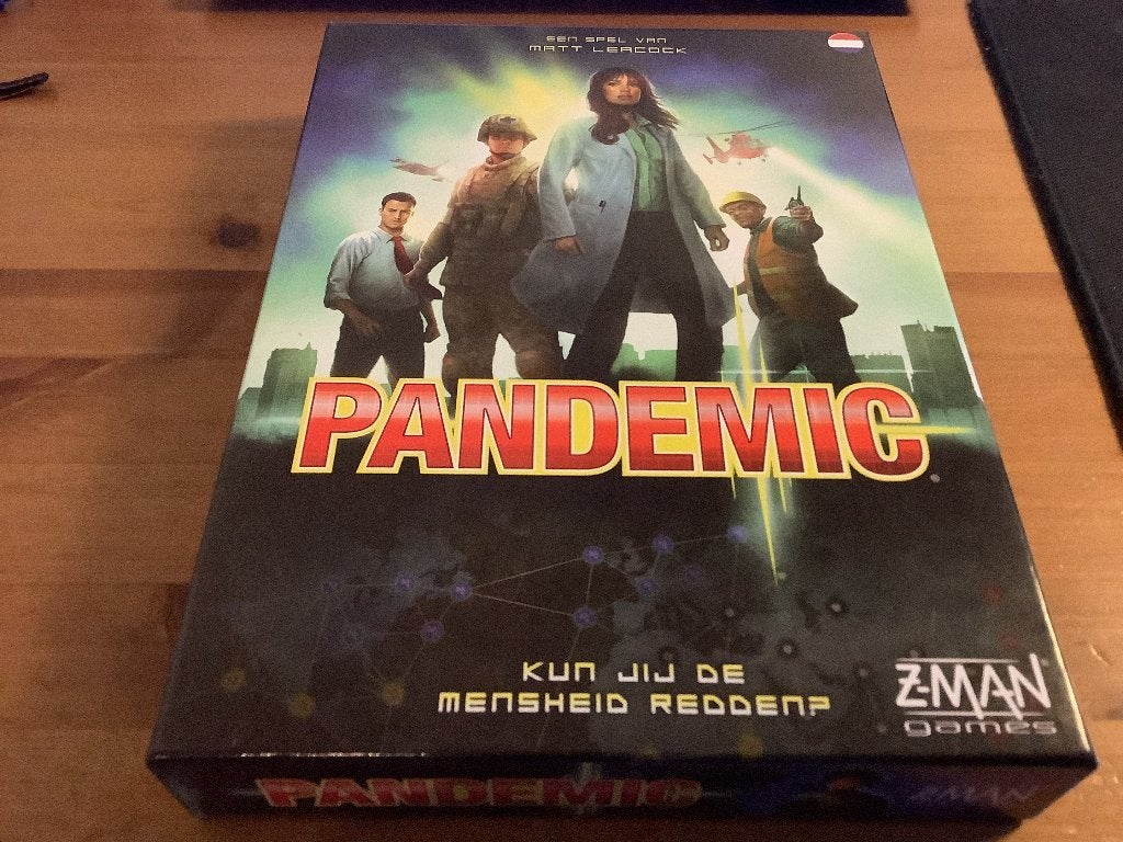 Pandemic. Bordspel van Z-Man games., Een of twee spelers, Ophalen of Verzenden, Nieuw, ZMAN Games