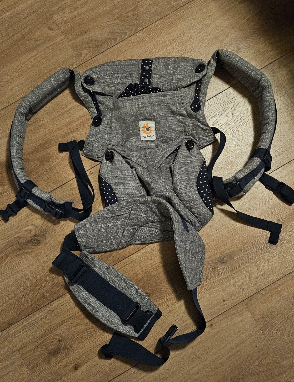 Ergobaby draagzak, Buik of Rug, Zo goed als nieuw, Draagzak, Ophalen