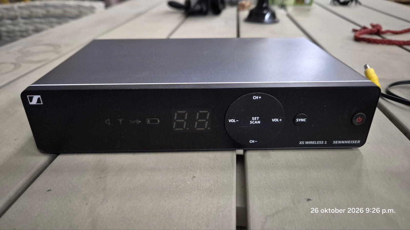 Sennheiser XS Wireless 1 Draadloze Microfoon Set, Ophalen of Verzenden, Zo goed als nieuw, Zangmicrofoon, Draadloos