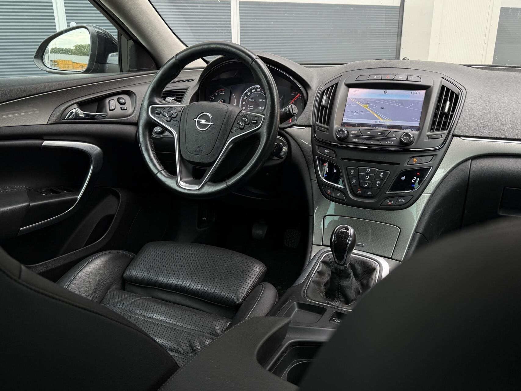 Opel Insignia Sports Tourer 1.4 T EcoFLEX Cosmo | Leder | Ca, Gebruikt, Euro 6, 4 cilinders, Zwart