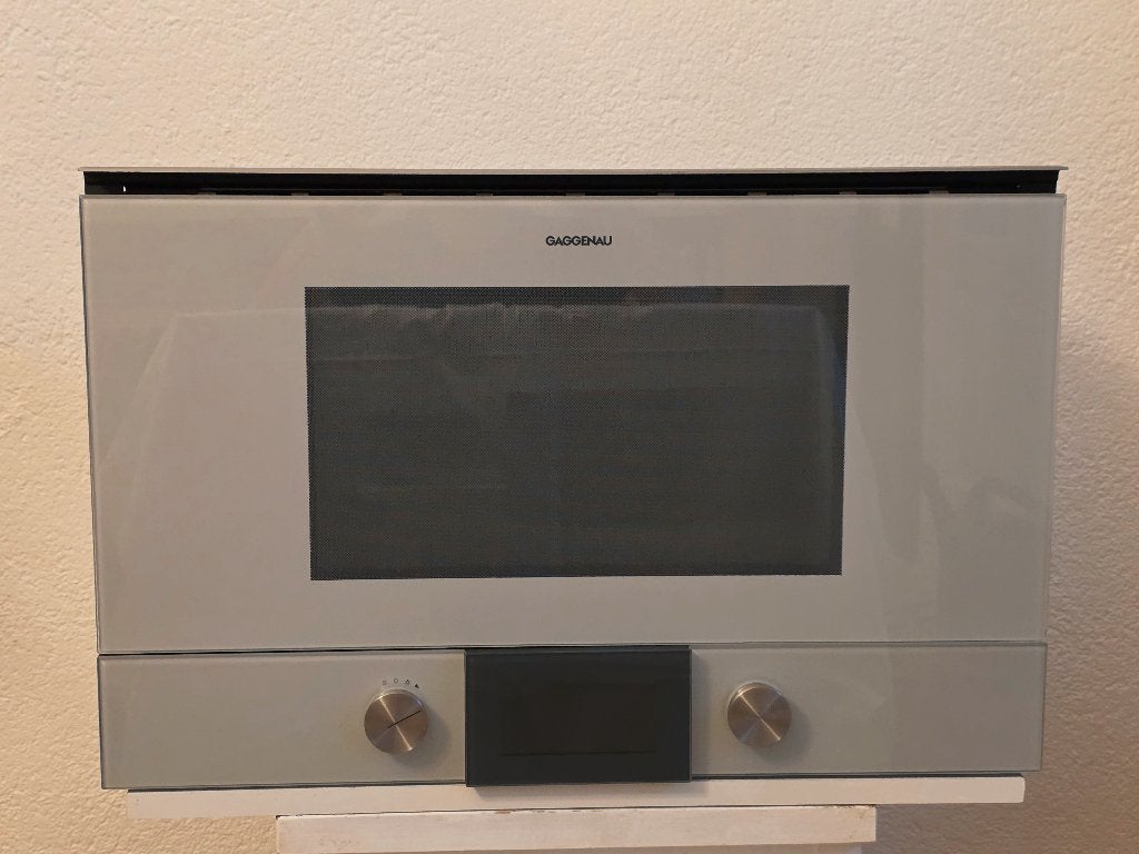 Gaggenau BMP224130 200 series, Magnetron oven met grill, Witgoed en Apparatuur, Ophalen, Combimagnetron, Grill, Zo goed als nieuw