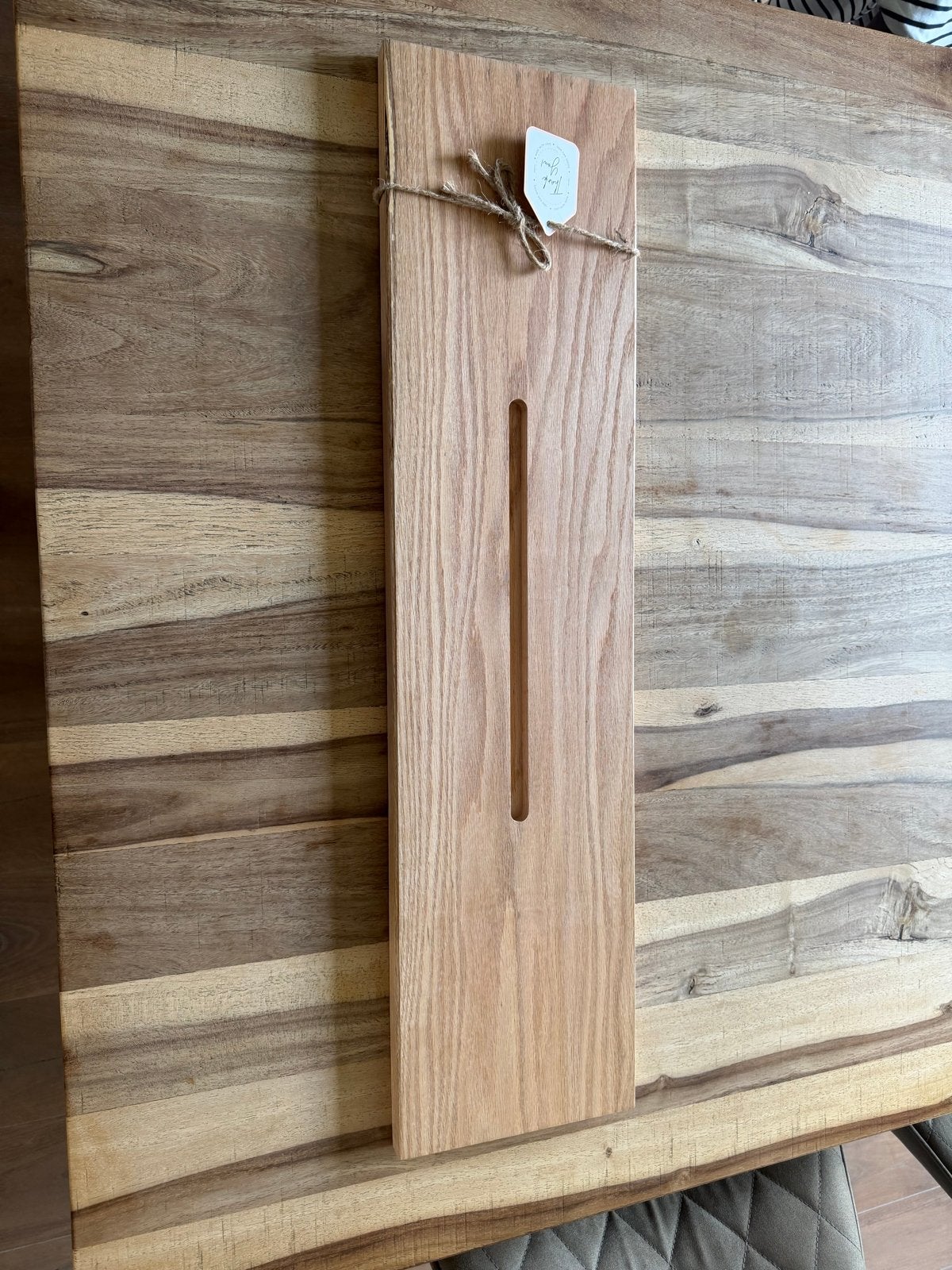 Eikenhouten badplank 80,5 x 20 x 2 cm – ongebruikt, Ophalen, Hout, Nieuw, Landelijk
