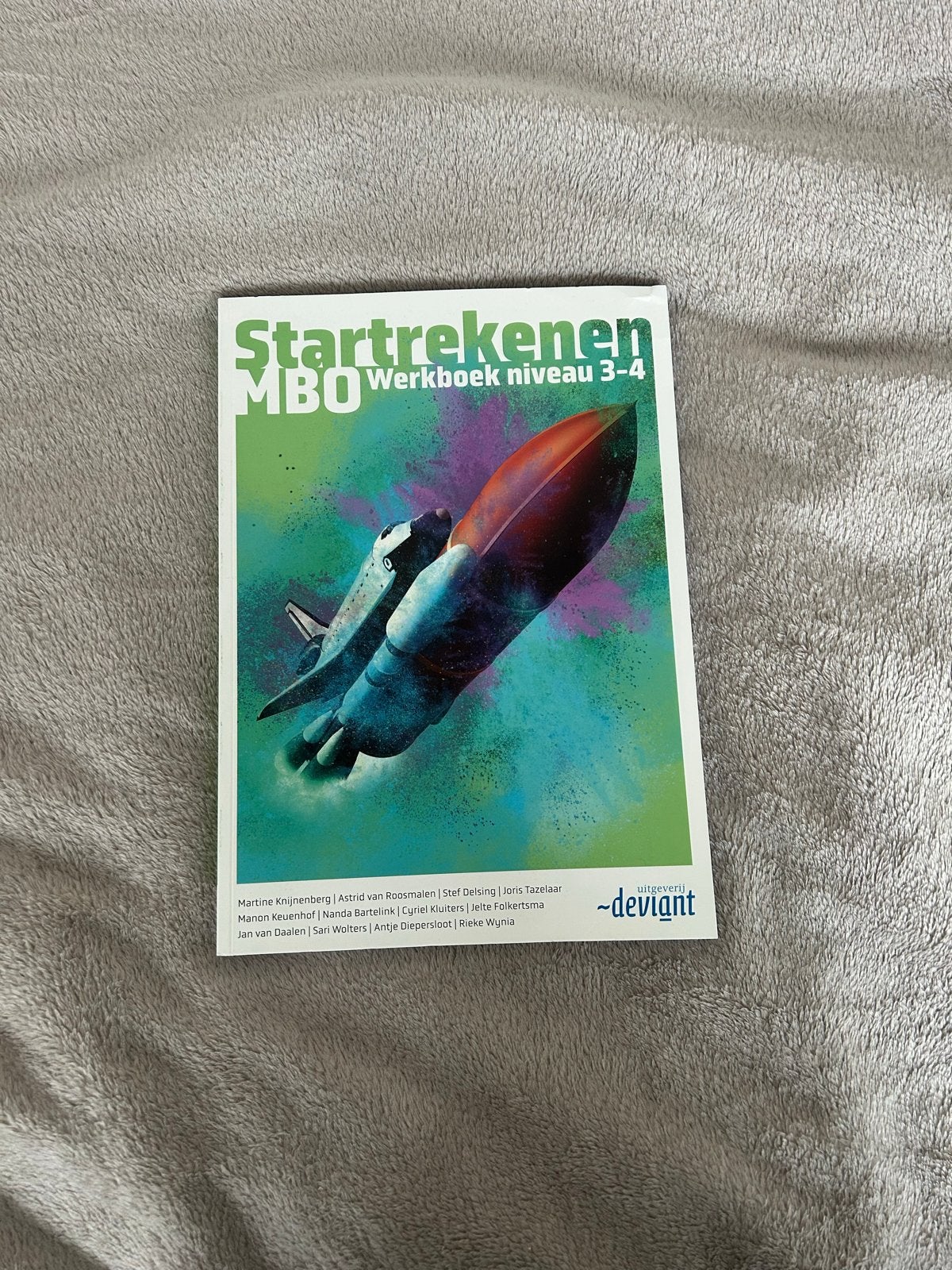 Startrekenen MBO Werkboek niveau 3-4, Ophalen of Verzenden, Beta, Zo goed als nieuw, MBO