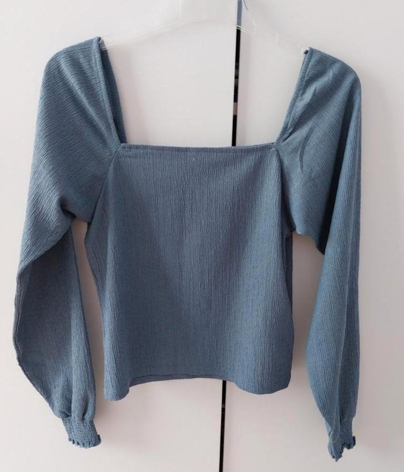 Top Bien bleu mt M, Maat 38/40 (M), Blauw, Ophalen of Verzenden, Zo goed als nieuw