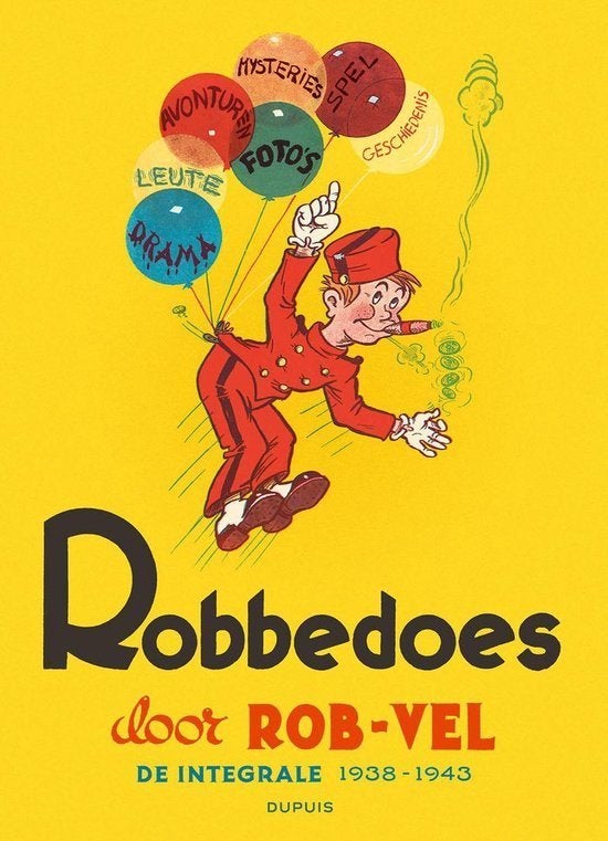 Rob-Vel - Robbedoes Integraal 1938-1943 HC: 34 EU + verz.!, Boeken, Verzenden, Eén stripboek, Nieuw, Rob-Vel