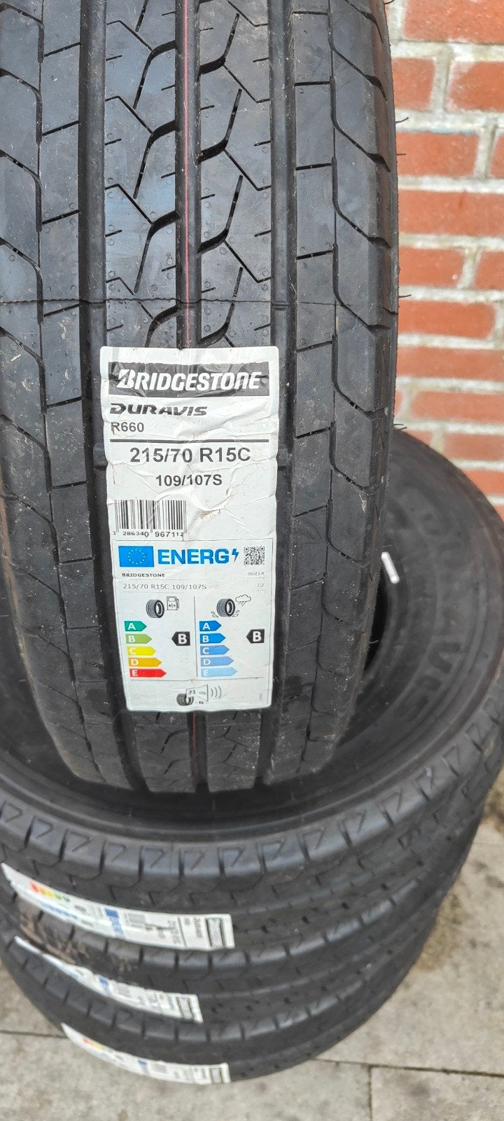 4 nieuwe Bridgestone Duravis R660 banden, Ophalen, Nieuw