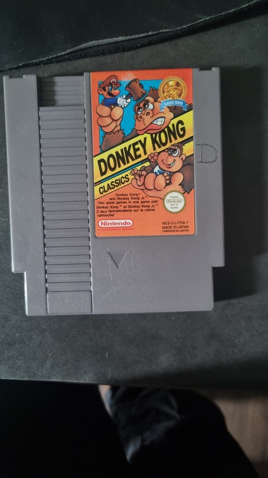 Donkey Kong Classics NES - 2 spellen op 1 cartridge, Spelcomputers en Games, Games | Nintendo NES, Ophalen of Verzenden