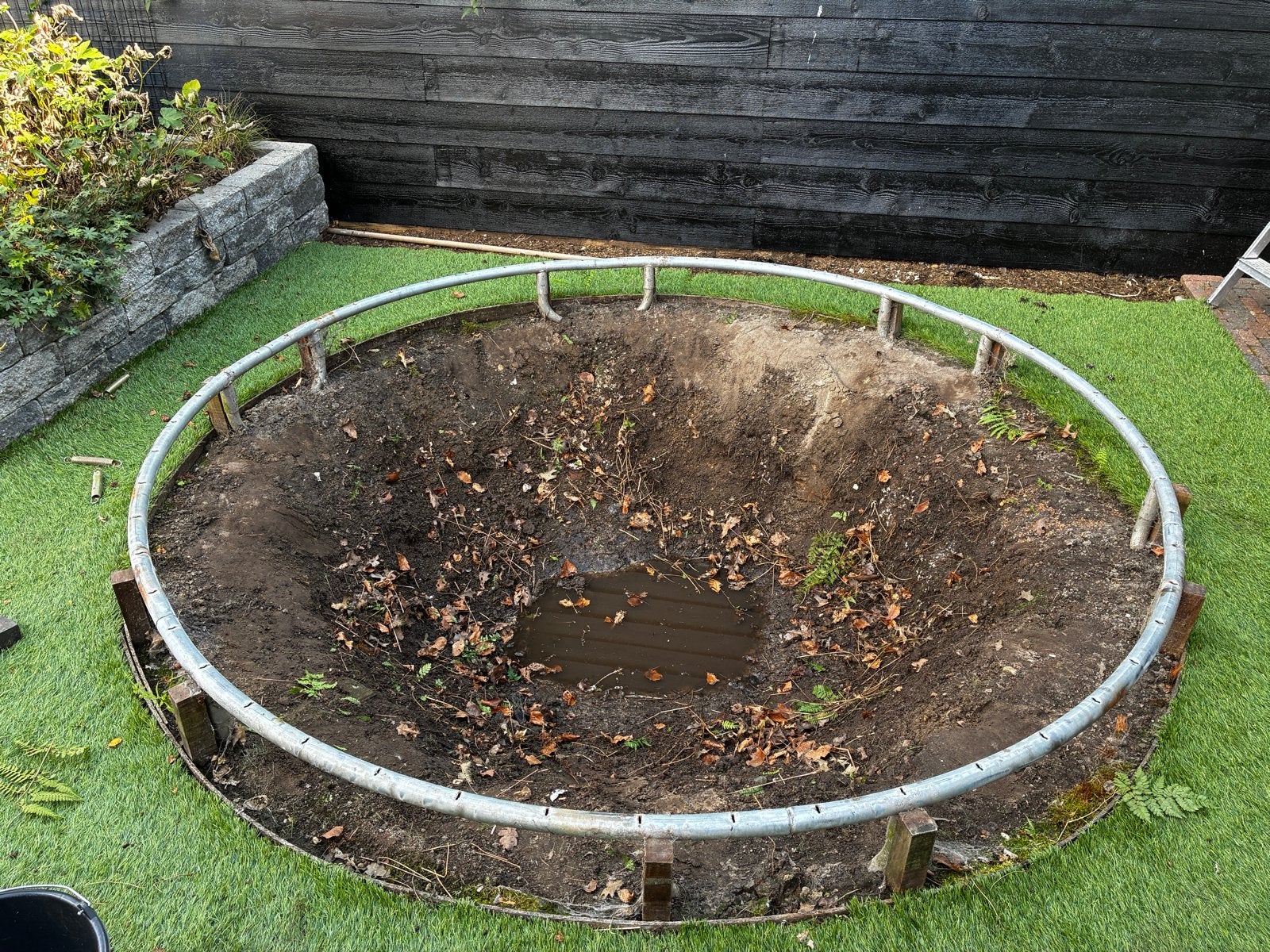 Salta trampoline frame 251cm, Ophalen, Gebruikt