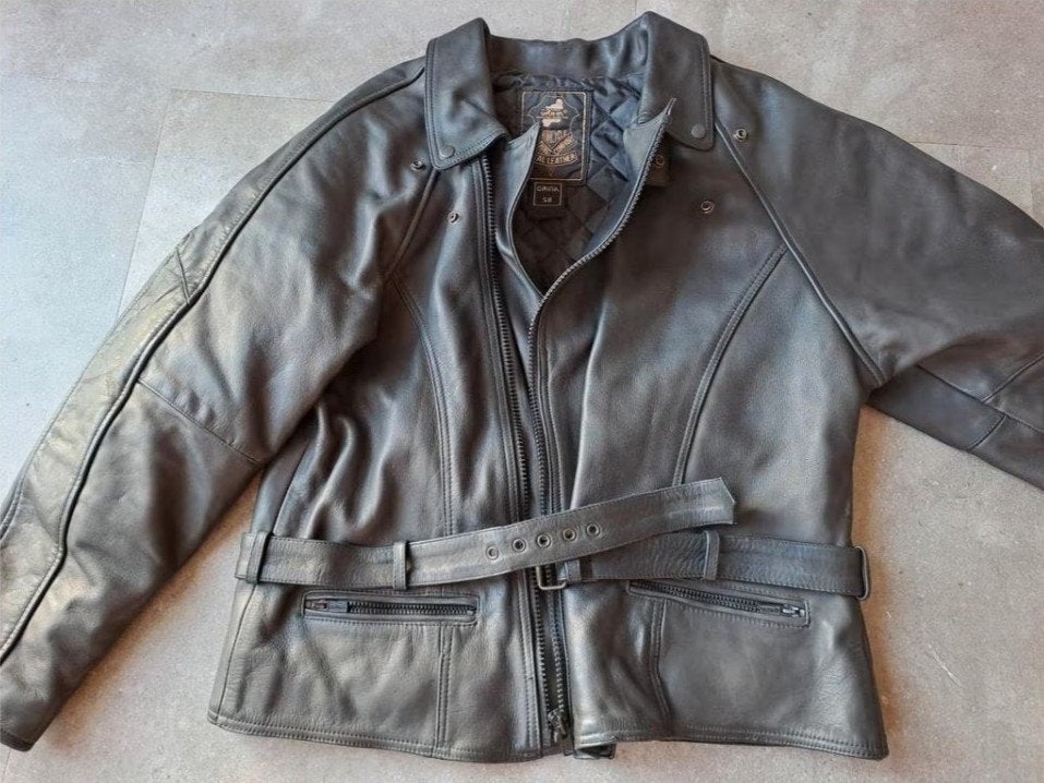 motorjas,leren motorjas,motorkleding,leren jas, Ophalen of Verzenden, Tweedehands, Dames, Jas | leer