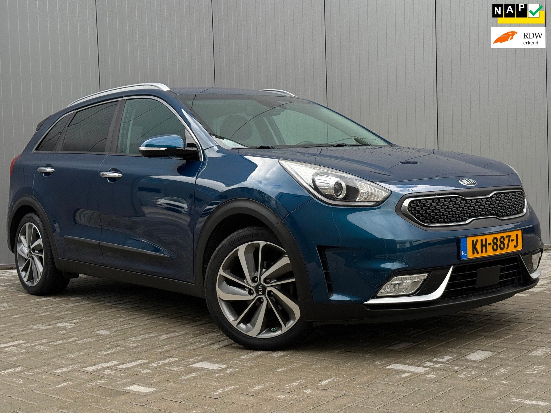 Kia Niro 1.6 GDi Hybrid ExecutiveLine, Dealer onderhouden, Gebruikt, Blauw, 23 km/l