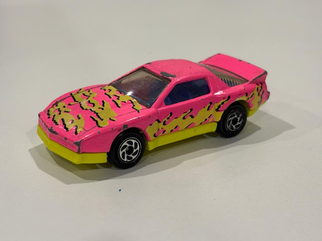 Matchbox Pontiac Firebird Racer 1985, Overige merken, Gebruikt, 1:50 of kleiner, Auto