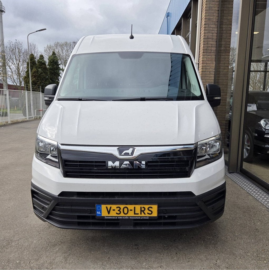 Volkswagen Crafter / MAN TGE 35 2.0 140Pk Automaat Lang L4 H, Auto's, Bestelauto's, Stof, Gebruikt, 4 cilinders, Volkswagen
