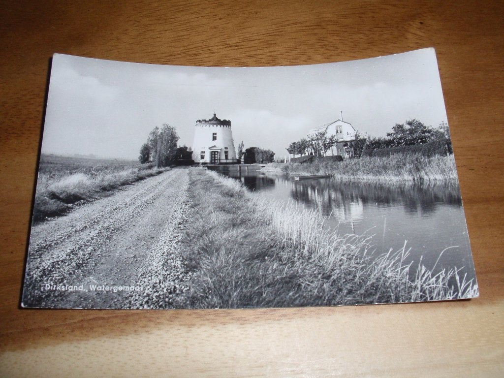 Dirksland Watergemaal, Verzenden, 1960 tot 1980, Gelopen, Zuid-Holland