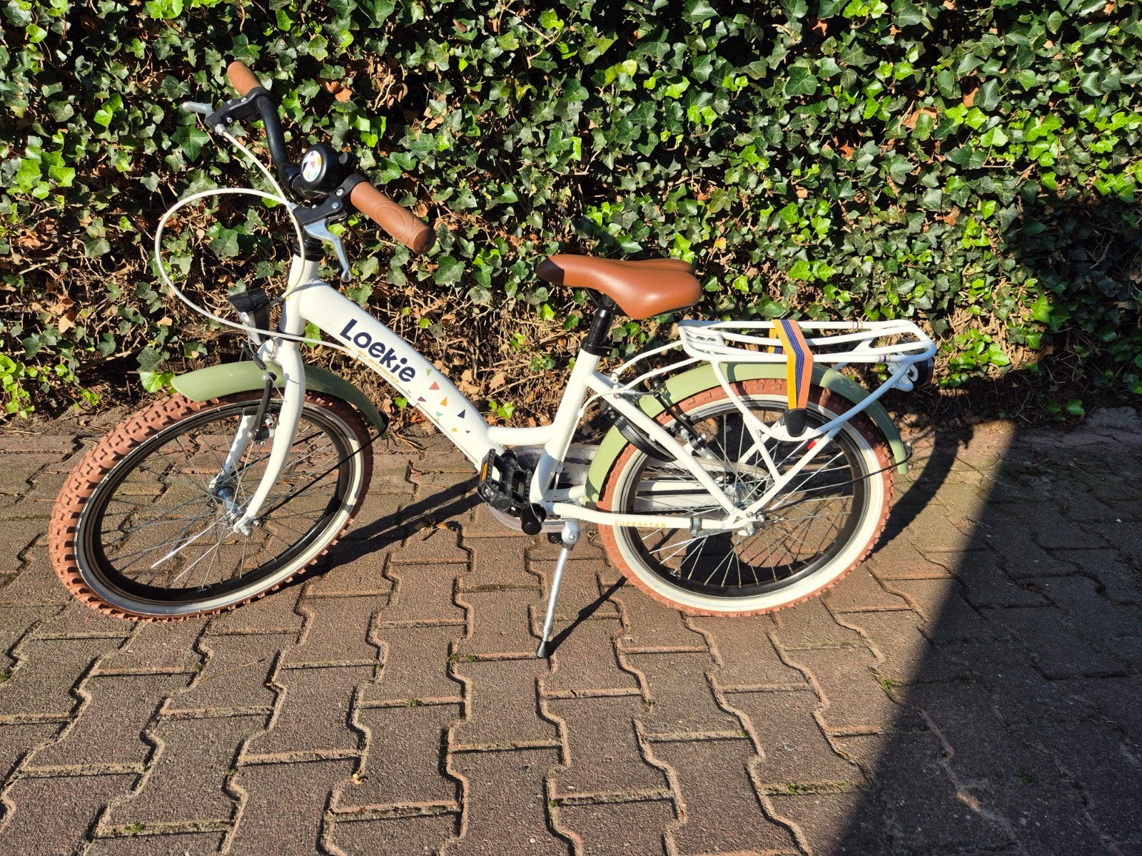 Loekie meisjes fiets 20 inch, Ophalen, Terugtraprem, Loekie, 20 inch