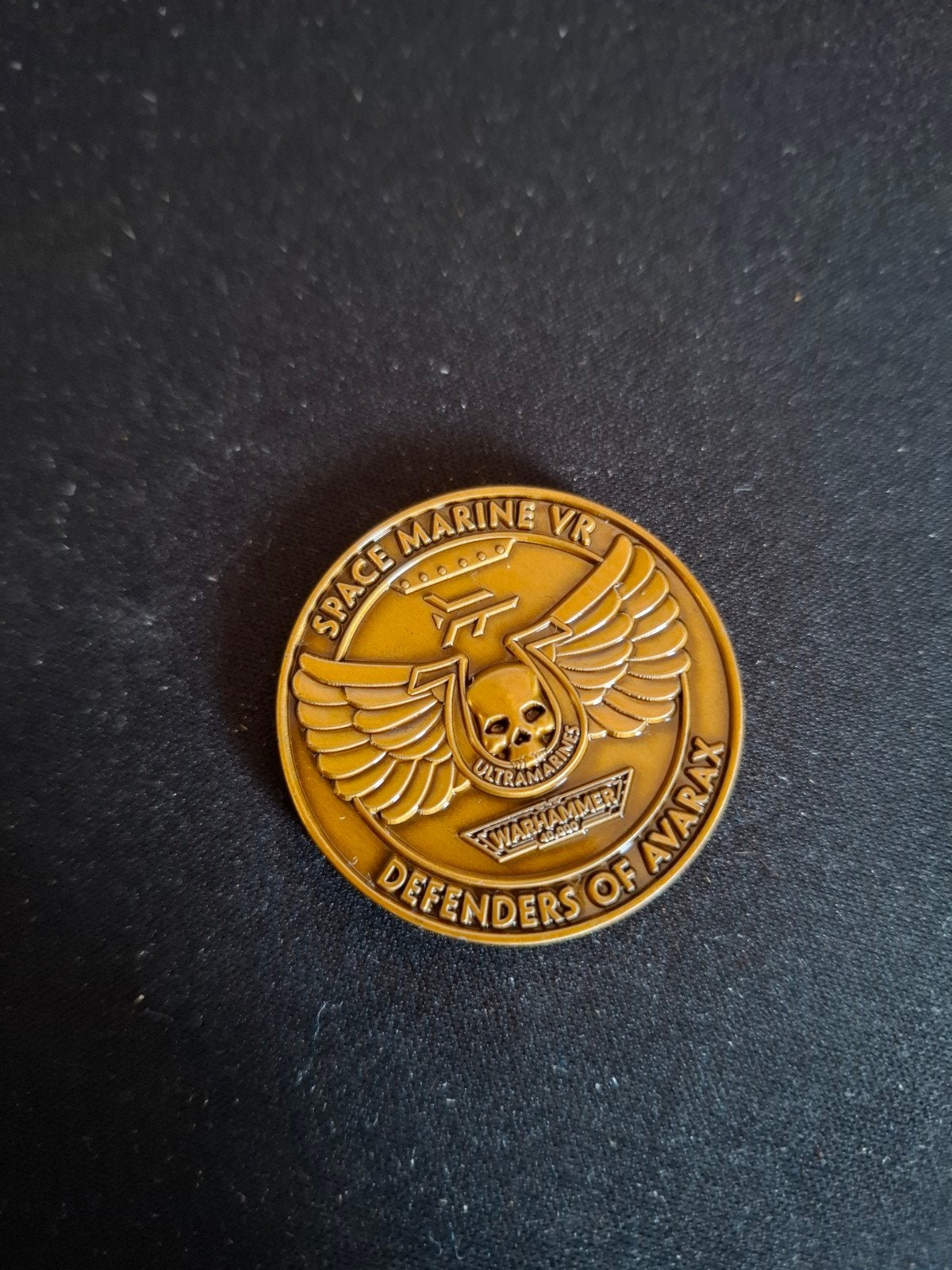 Warhammer 40K Space Marines VR Defenders of Avarax Coin, Ophalen of Verzenden, Nieuw, Warhammer 40000, Toebehoren