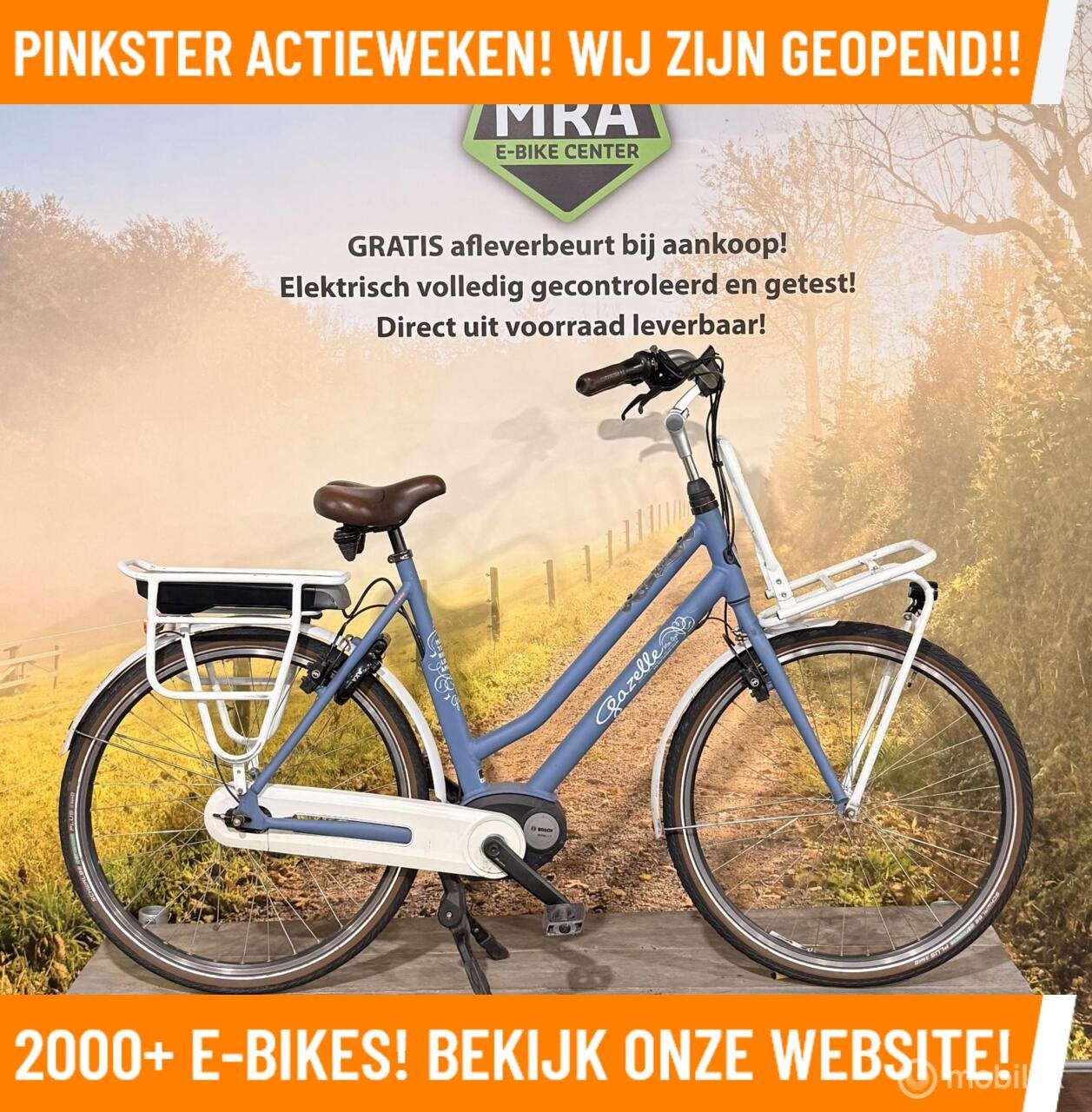 Gazelle Miss Grace Elektrische fiets met BOSCH midden motor!, 55 tot 59 cm, Gazelle