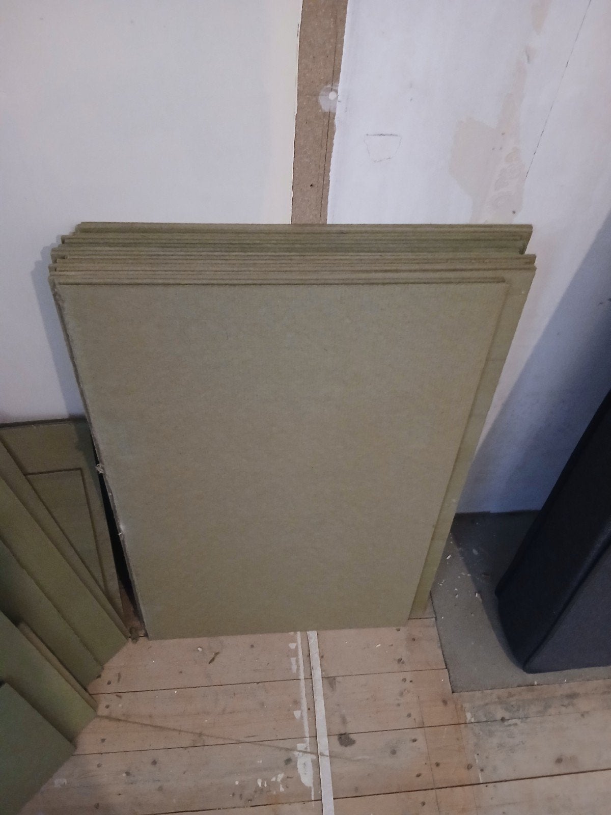 ruim 12m2 ondervloer 6mm, Ophalen, Gebruikt, Overige typen, Groen